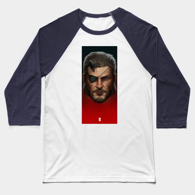 Venom Snake Baseball T-Shirt by THEGAMEWORLD